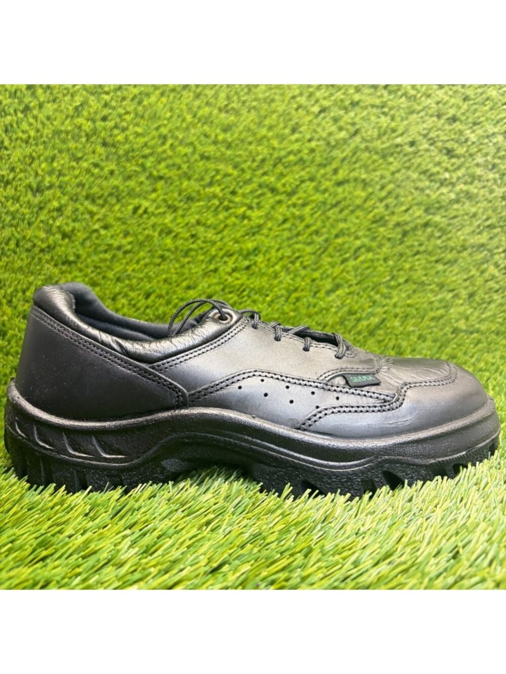 Rocky Postal TMC 5101 Womens Size 8D Black Leather Slip Resistant Oxford Shoes